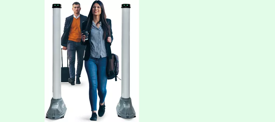 Portique de sécurité OPENGATE léger et innovant