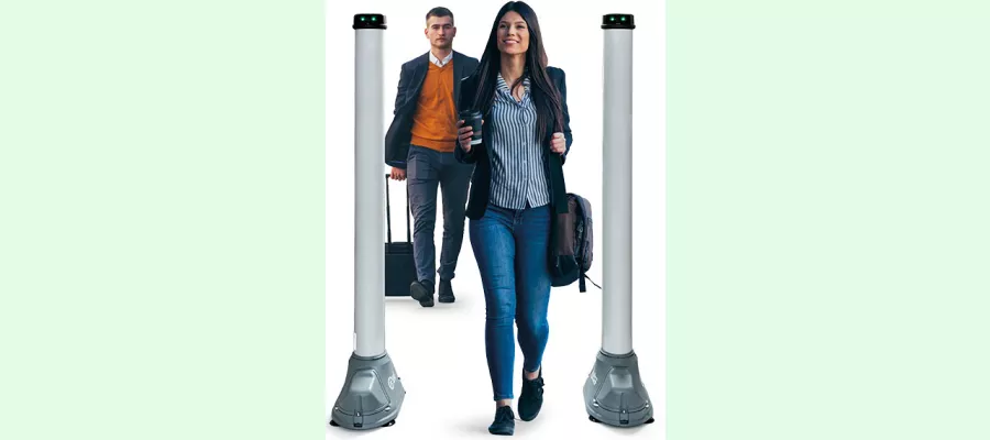 Portique de sécurité OPENGATE léger et innovant